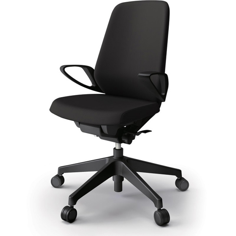 KJ-136PVM-T1T1 ノートチェア ハイバック 固定肘 ランバーサポートなし クロスPV ウレタンキャスター<配送時組立サービス付> 1台 イトーキ 【通販モノタロウ】 79,980円