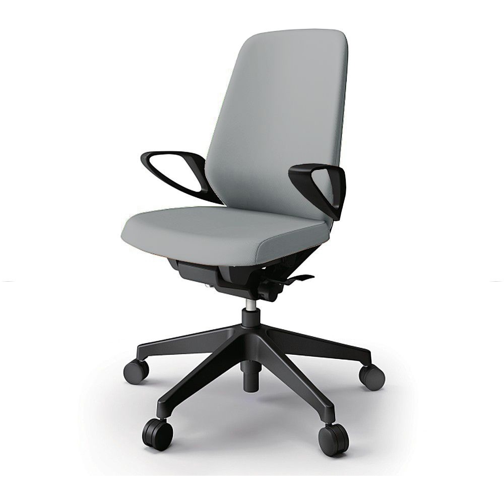 KJ-136PVM-T1W6 ノートチェア ハイバック 固定肘 ランバーサポートなし クロスPV ウレタンキャスター<配送時組立サービス付> 1台 イトーキ 【通販モノタロウ】 79,980円