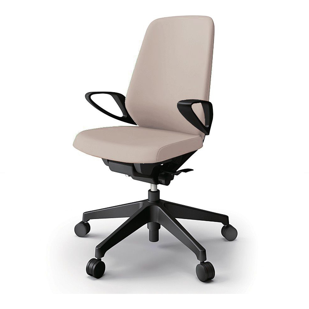 KJ-136PVM-T1Y3 ノートチェア ハイバック 固定肘 ランバーサポートなし クロスPV ウレタンキャスター<配送時組立サービス付> 1台 イトーキ 【通販モノタロウ】 79,980円