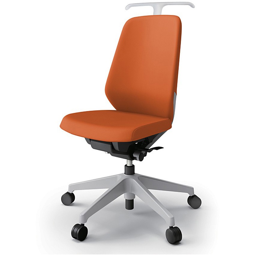 KJ-130PVHM-GND3 ノートチェア ハイバック 肘なし ハンガー ランバーサポートなし クロスPV ウレタンキャスター<配送時組立サービス付> 1台 イトーキ 【通販モノタロウ】