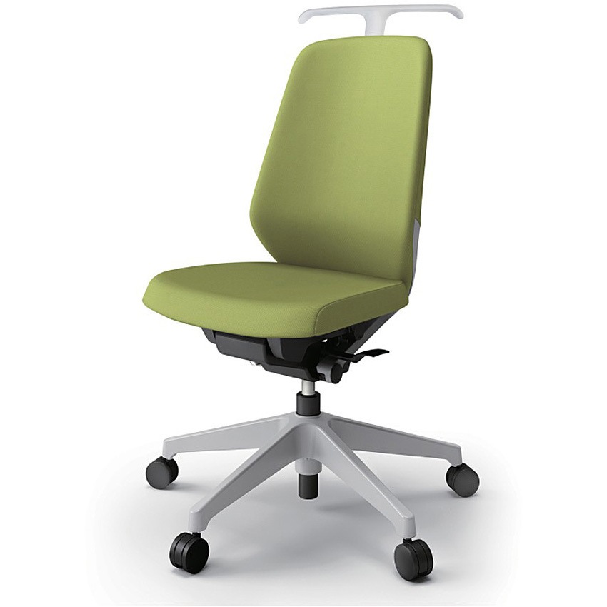 KJ-130PVHM-GNQ6 ノートチェア ハイバック 肘なし ハンガー ランバーサポートなし クロスPV ウレタンキャスター<配送時組立サービス付> 1台 イトーキ 【通販モノタロウ】