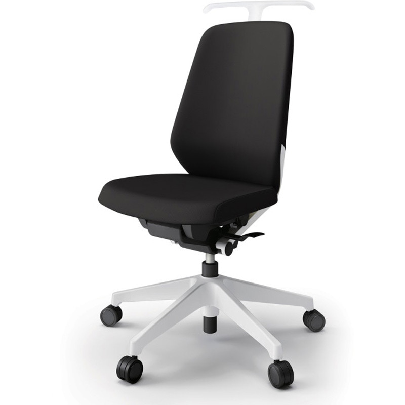 KJ-130PVHM-W9T1 ノートチェア ハイバック 肘なし ハンガー ランバーサポートなし クロスPV ウレタンキャスター<配送時組立サービス付> 1台 イトーキ 【通販モノタロウ】