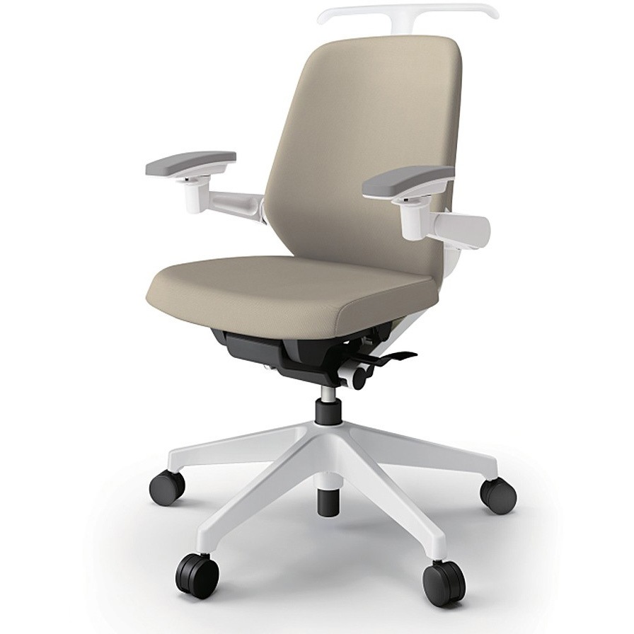 KJ-147PVHM1W9Y3 ノートチェア ローバック 可動肘 ハンガー ランバーサポートなし クロスPV ウレタンキャスター<配送時組立サービス付> 1台 イトーキ 【通販モノタロウ】