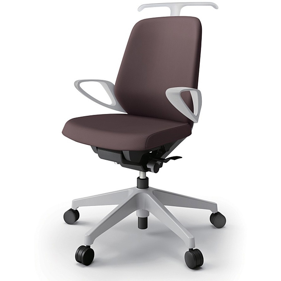 KJ-146PVH-GNH2 ノートチェア ローバック 固定肘 ハンガー ランバーサポートなし クロスPV ナイロンキャスター<配送時組立サービス付> 1台 イトーキ 【通販モノタロウ】