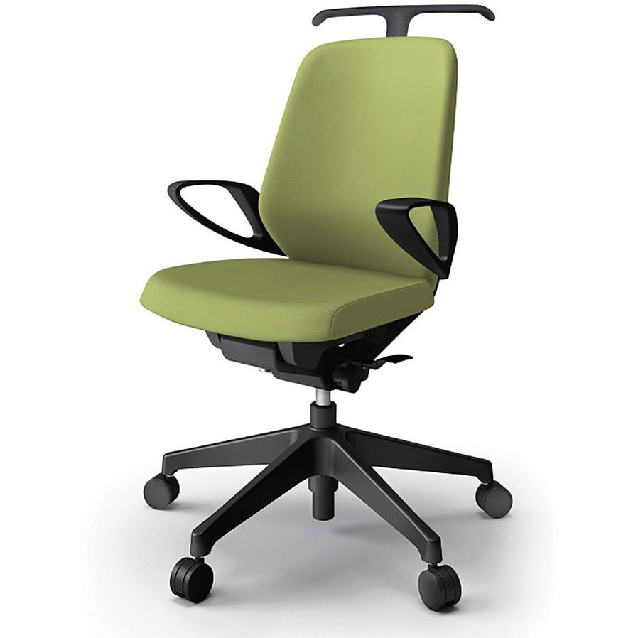 KJ-146PVHM-T1Q6 ノートチェア ローバック 固定肘 ハンガー ランバーサポートなし クロスPV ウレタンキャスター<配送時組立サービス付> 1台 イトーキ 【通販モノタロウ】