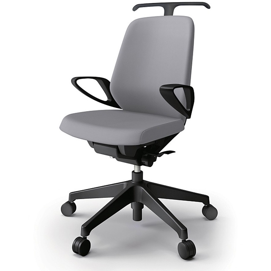 KJ-146PVHM-T1W6 ノートチェア ローバック 固定肘 ハンガー ランバーサポートなし クロスPV ウレタンキャスター<配送時組立サービス付> 1台 イトーキ 【通販モノタロウ】