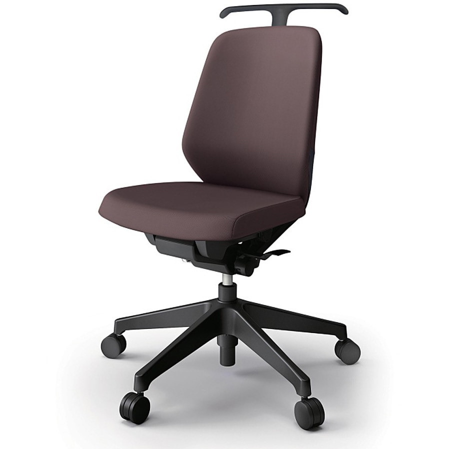 KJ-140PVHM-T1H2 ノートチェア ローバック 肘なし ハンガー ランバーサポートなし クロスPV ウレタンキャスター<配送時組立サービス付> 1台 イトーキ 【通販モノタロウ】