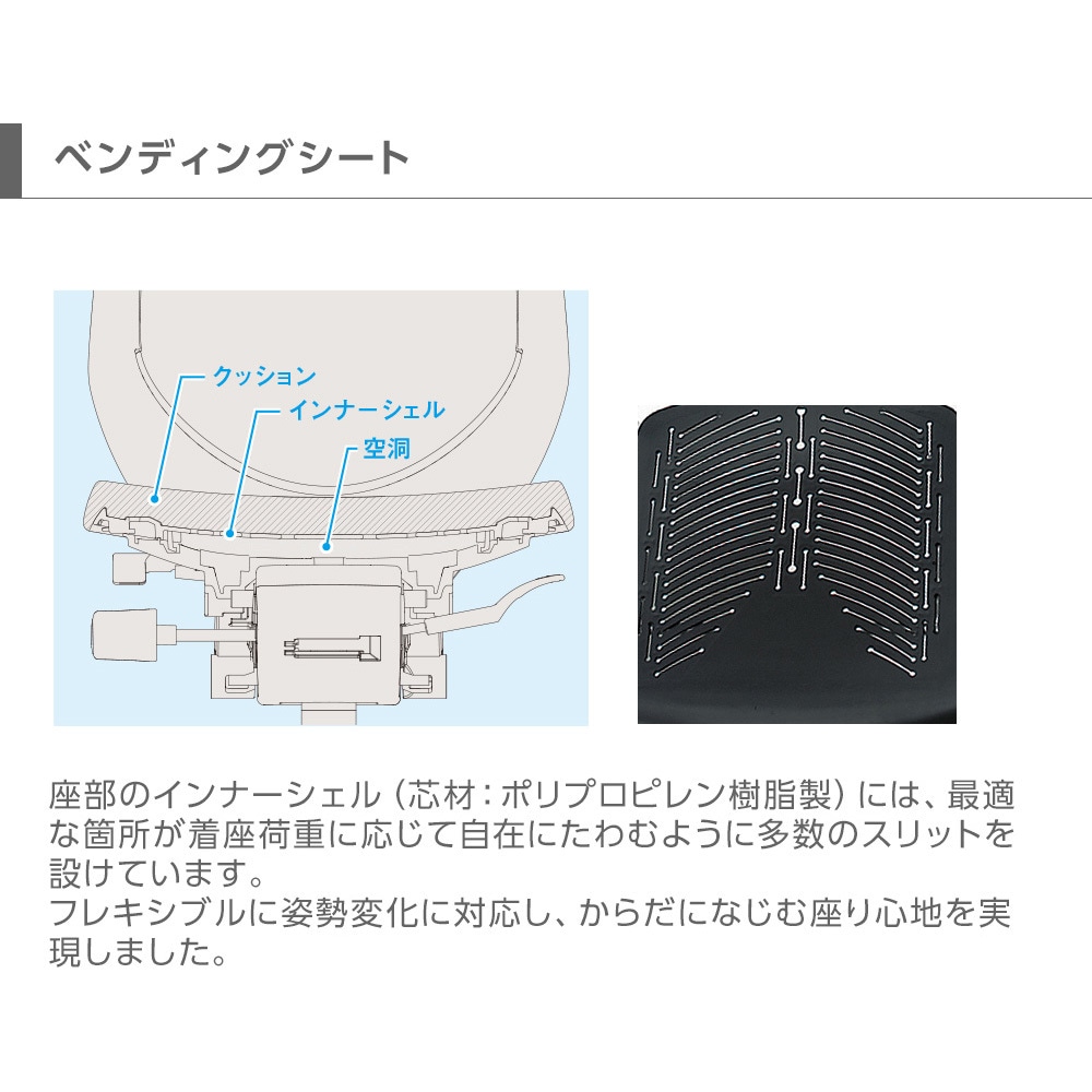 KJ-116PVH-GNT1 ノートチェア ハイバック 固定肘 ハンガー ランバーサポート付 クロスPV ナイロンキャスター<配送時組立サービス付> 1台 イトーキ 【通販モノタロウ】