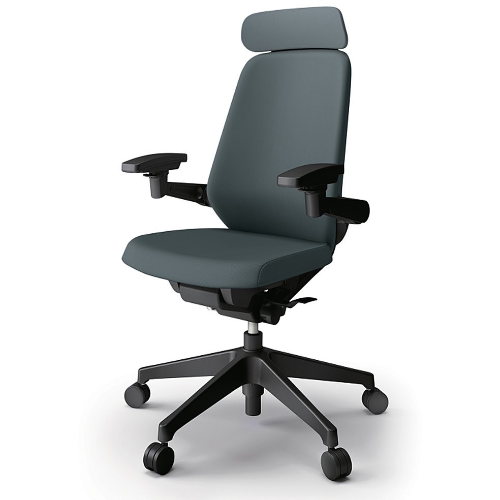 KJ-117PVE1T1W2 ノートチェア エクストラハイバック 可動肘 ランバーサポート付 クロスPV ナイロンキャスター<配送時組立サービス付> 1台 イトーキ 【通販モノタロウ】