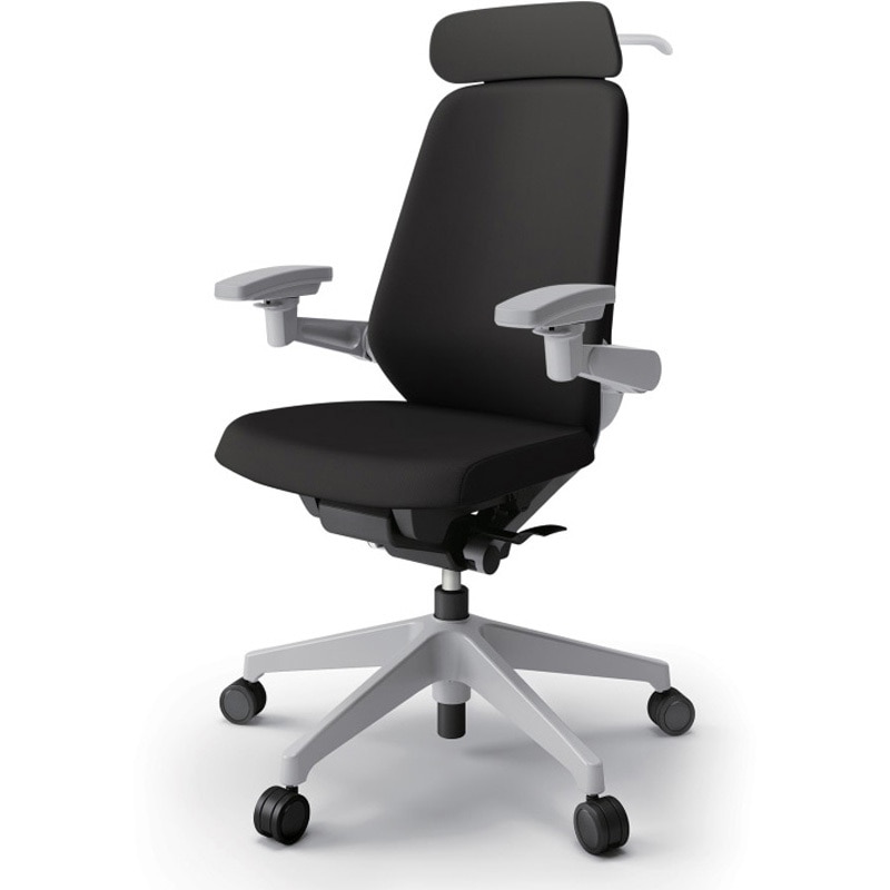 KJ-117PVXM1GNT1 ノートチェア エクストラハイバック 可動肘 ハンガー ランバーサポート付 クロスPV ウレタンキャスター<配送時組立サービス付> 1台 イトーキ 【通販モノタロウ】