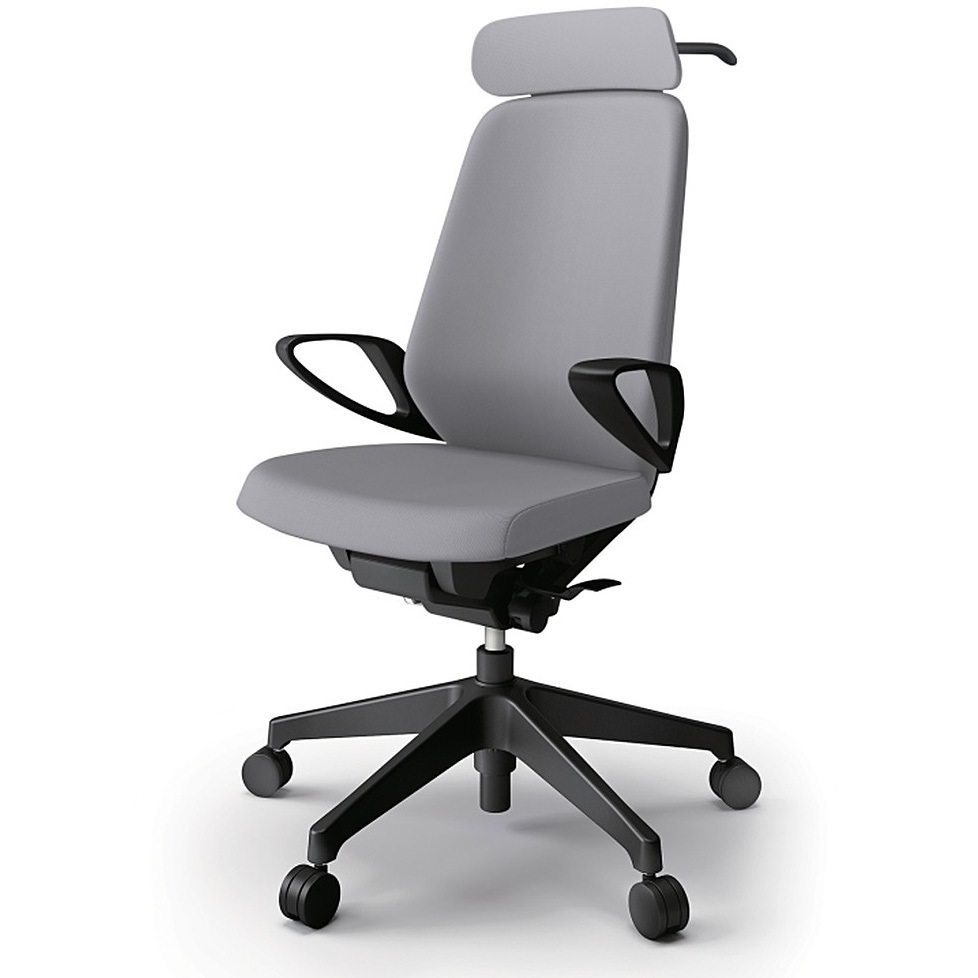 KJ-116PVX-T1W6 ノートチェア エクストラハイバック 固定肘 ハンガー ランバーサポート付 クロスPV ナイロンキャスター<配送時組立サービス付> 1台 イトーキ 【通販モノタロウ】