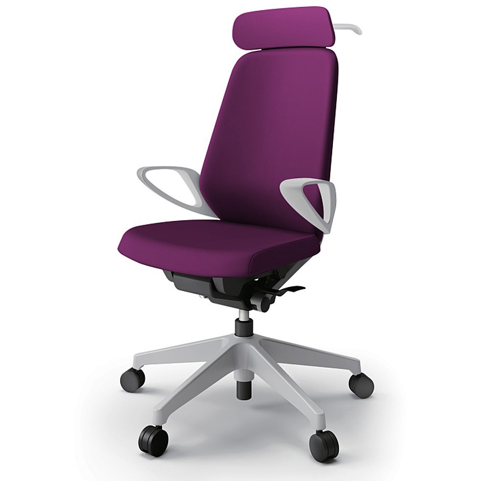 KJ-116PVXM-GNX7 ノートチェア エクストラハイバック 固定肘 ハンガー ランバーサポート付 クロスPV ウレタンキャスター<配送時組立サービス付> 1台 イトーキ 【通販モノタロウ】