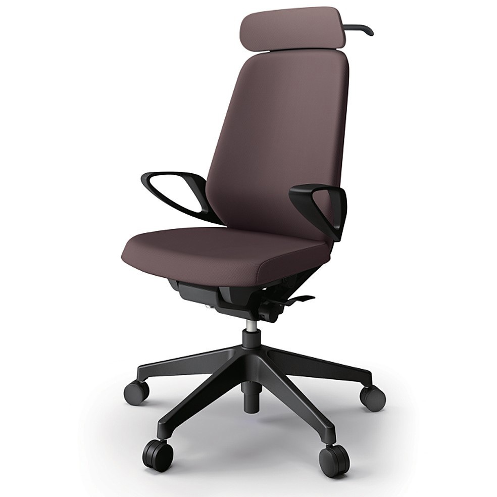 KJ-116PVXM-T1H2 ノートチェア エクストラハイバック 固定肘 ハンガー ランバーサポート付 クロスPV ウレタンキャスター<配送時組立サービス付> 1台 イトーキ 【通販モノタロウ】