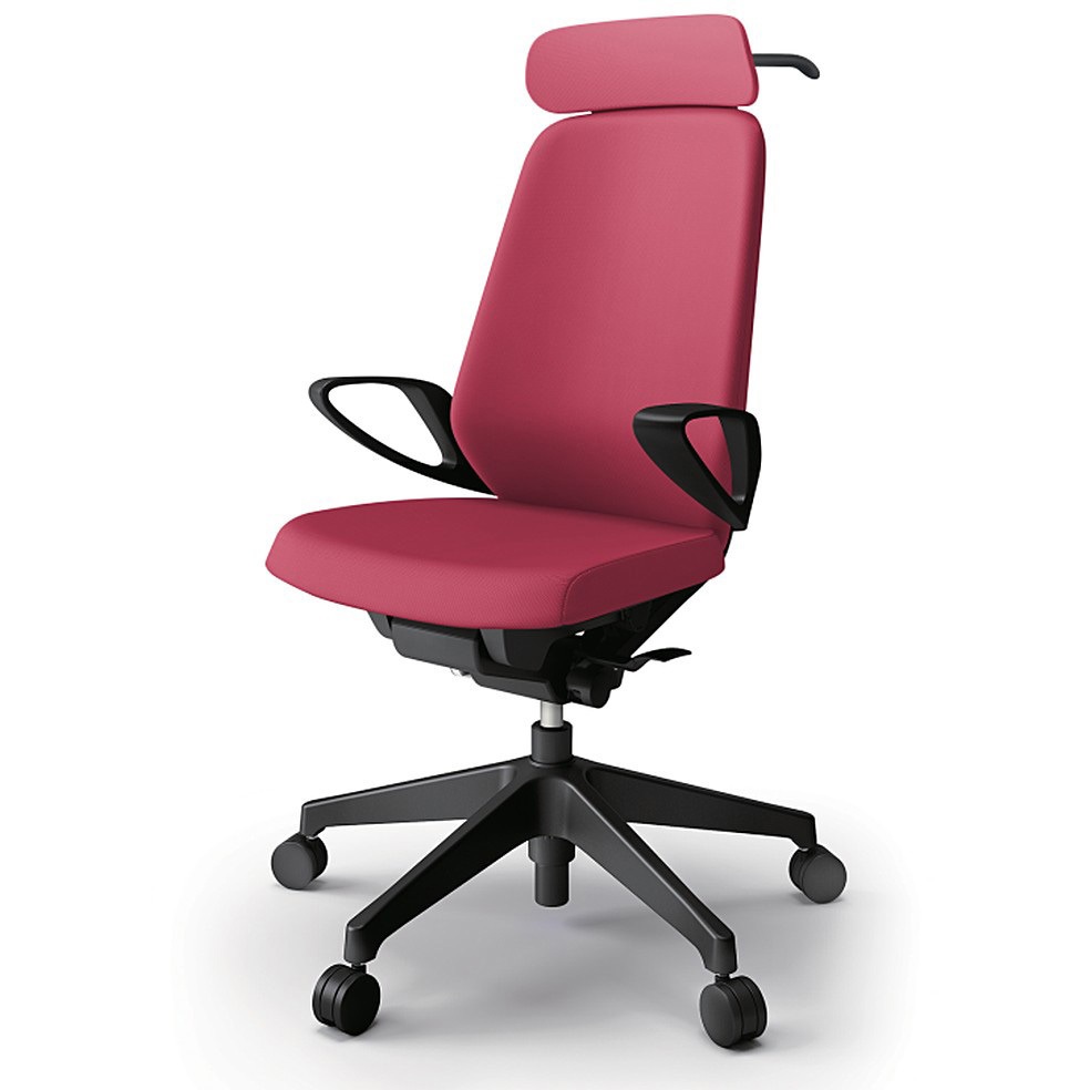 KJ-116PVXM-T1M4 ノートチェア エクストラハイバック 固定肘 ハンガー ランバーサポート付 クロスPV ウレタンキャスター<配送時組立サービス付> 1台 イトーキ 【通販モノタロウ】