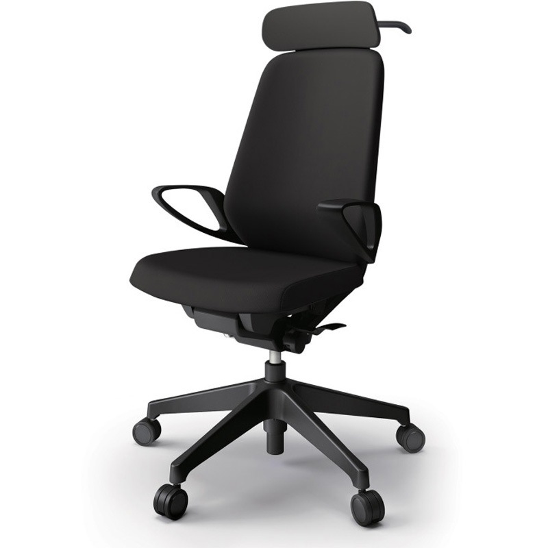 KJ-116PVXM-T1T1 ノートチェア エクストラハイバック 固定肘 ハンガー ランバーサポート付 クロスPV ウレタンキャスター<配送時組立サービス付> 1台 イトーキ 【通販モノタロウ】