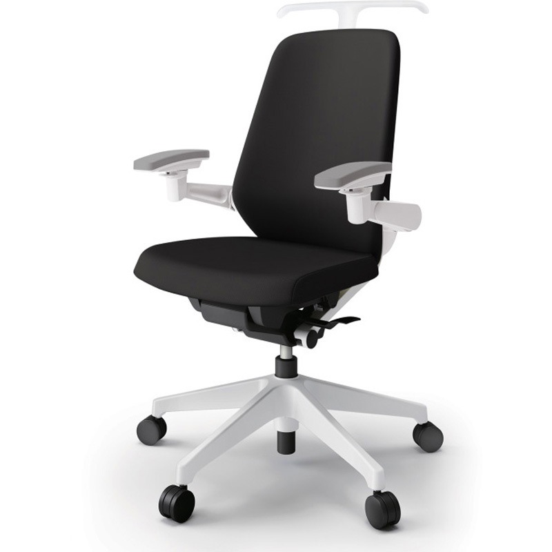 KJ-117PVH1W9T1 ノートチェア ハイバック 可動肘 ハンガー ランバーサポート付 クロスPV ナイロンキャスター<配送時組立サービス付> 1台 イトーキ 【通販モノタロウ】