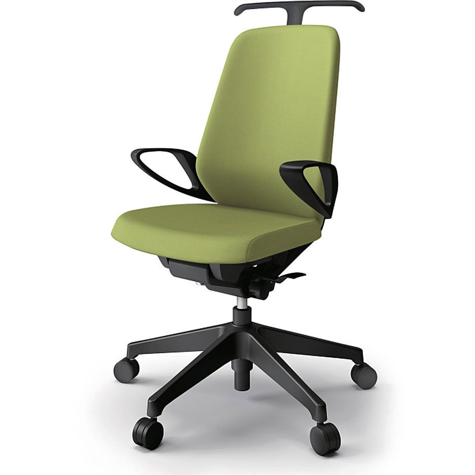 KJ-136PVHM-T1Q6 ノートチェア ハイバック 固定肘 ハンガー ランバーサポートなし クロスPV ウレタンキャスター<配送時組立サービス付> 1台 イトーキ 【通販モノタロウ】