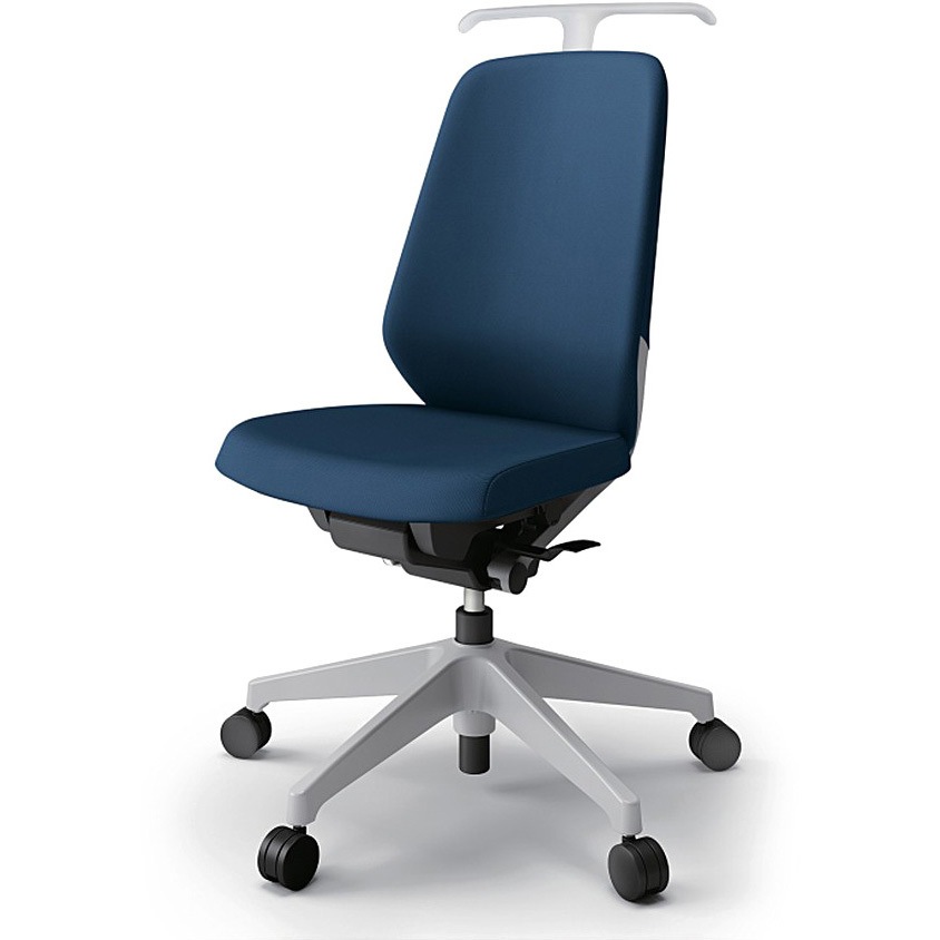 KJ-130PVHM-GNB2 ノートチェア ハイバック 肘なし ハンガー ランバーサポートなし クロスPV ウレタンキャスター<配送時組立サービス付> 1台 イトーキ 【通販モノタロウ】