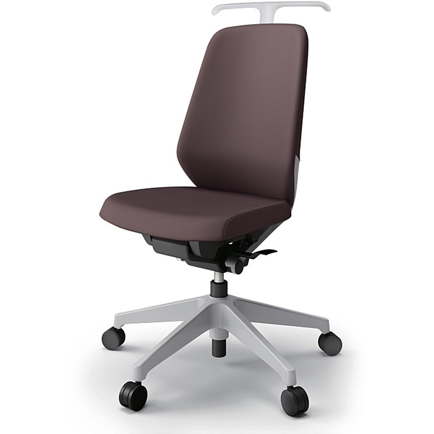 KJ-130PVHM-GNH2 ノートチェア ハイバック 肘なし ハンガー ランバーサポートなし クロスPV ウレタンキャスター<配送時組立サービス付> 1台 イトーキ 【通販モノタロウ】