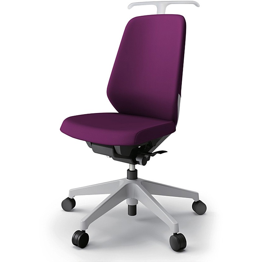 KJ-130PVHM-GNX7 ノートチェア ハイバック 肘なし ハンガー ランバーサポートなし クロスPV ウレタンキャスター<配送時組立サービス付> 1台 イトーキ 【通販モノタロウ】