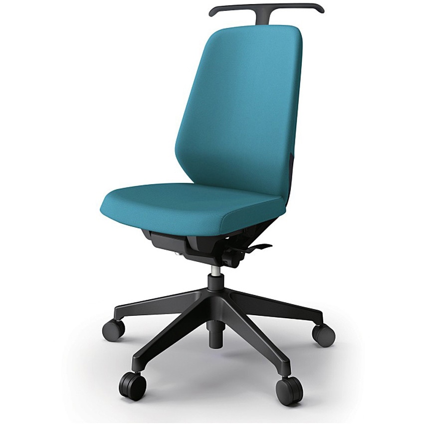 KJ-110PVH-T1A3 ノートチェア ハイバック 肘なし ハンガー ランバーサポート付 クロスPV ナイロンキャスター<配送時組立サービス付> 1台 イトーキ 【通販モノタロウ】