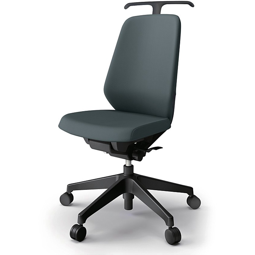 KJ-130PVHM-T1W2 ノートチェア ハイバック 肘なし ハンガー ランバーサポートなし クロスPV ウレタンキャスター<配送時組立サービス付> 1台 イトーキ 【通販モノタロウ】