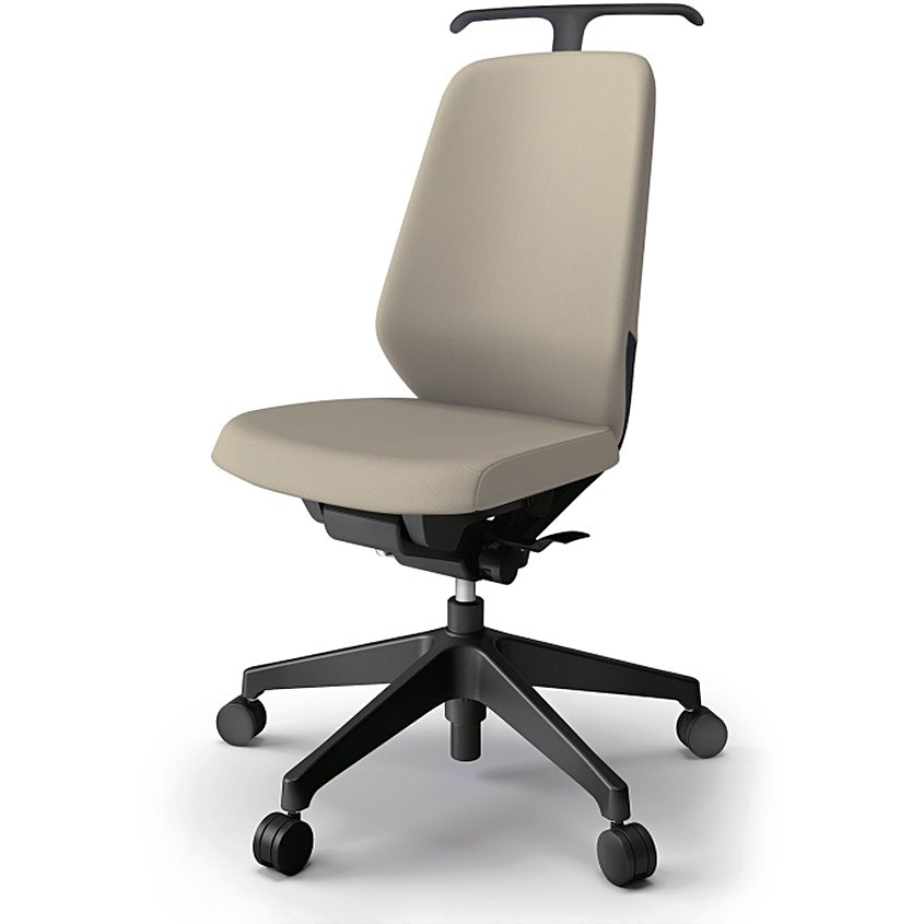 KJ-130PVHM-T1Y3 ノートチェア ハイバック 肘なし ハンガー ランバーサポートなし クロスPV ウレタンキャスター<配送時組立サービス付> 1台 イトーキ 【通販モノタロウ】