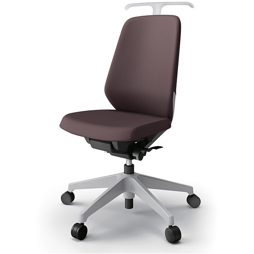 KJ-110PVHM-GNH2 ノートチェア ハイバック 肘なし ハンガー ランバーサポート付 クロスPV ウレタンキャスター<配送時組立サービス付> 1台 イトーキ 【通販モノタロウ】