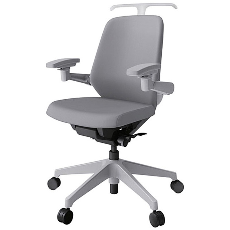 KJ-147PVH1GNW6 ノートチェア ローバック 可動肘 ハンガー ランバーサポートなし クロスPV ナイロンキャスター<配送時組立サービス付> 1台 イトーキ 【通販モノタロウ】