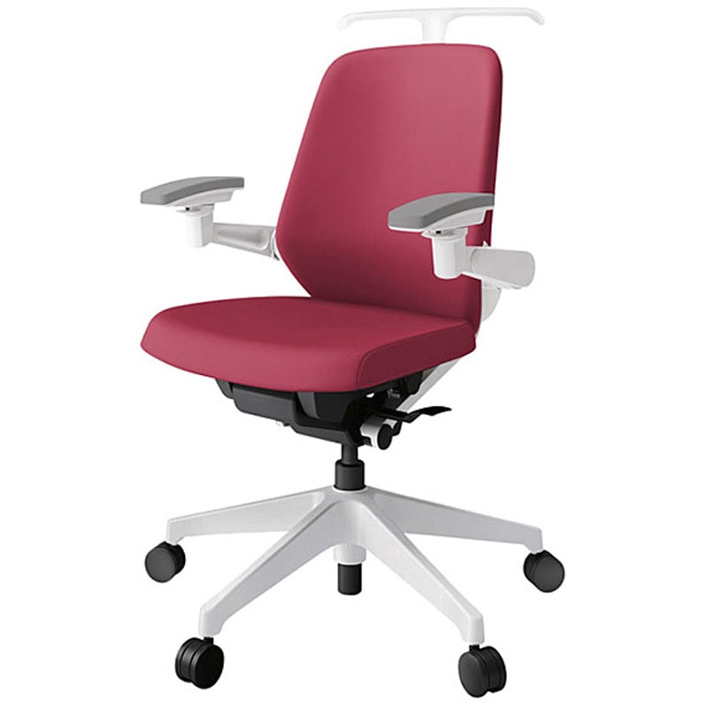 KJ-147PVH1W9M4 ノートチェア ローバック 可動肘 ハンガー ランバーサポートなし クロスPV ナイロンキャスター<配送時組立サービス付> 1台 イトーキ 【通販モノタロウ】 52,188円