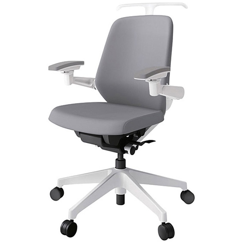 KJ-147PVH1W9W6 ノートチェア ローバック 可動肘 ハンガー ランバーサポートなし クロスPV ナイロンキャスター<配送時組立サービス付> 1台 イトーキ 【通販モノタロウ】