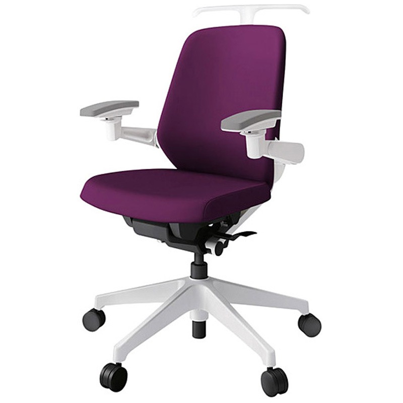 KJ-147PVHM1W9X7 ノートチェア ローバック 可動肘 ハンガー ランバーサポートなし クロスPV ウレタンキャスター<配送時組立サービス付> 1台 イトーキ 【通販モノタロウ】