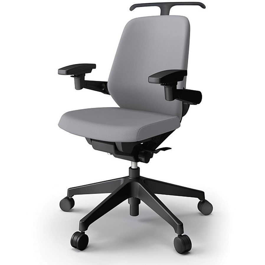 KJ-127PVHM1T1W6 ノートチェア ローバック 可動肘 ハンガー ランバーサポート付 クロスPV ウレタンキャスター<配送時組立サービス付> 1台 イトーキ 【通販モノタロウ】 53,988円