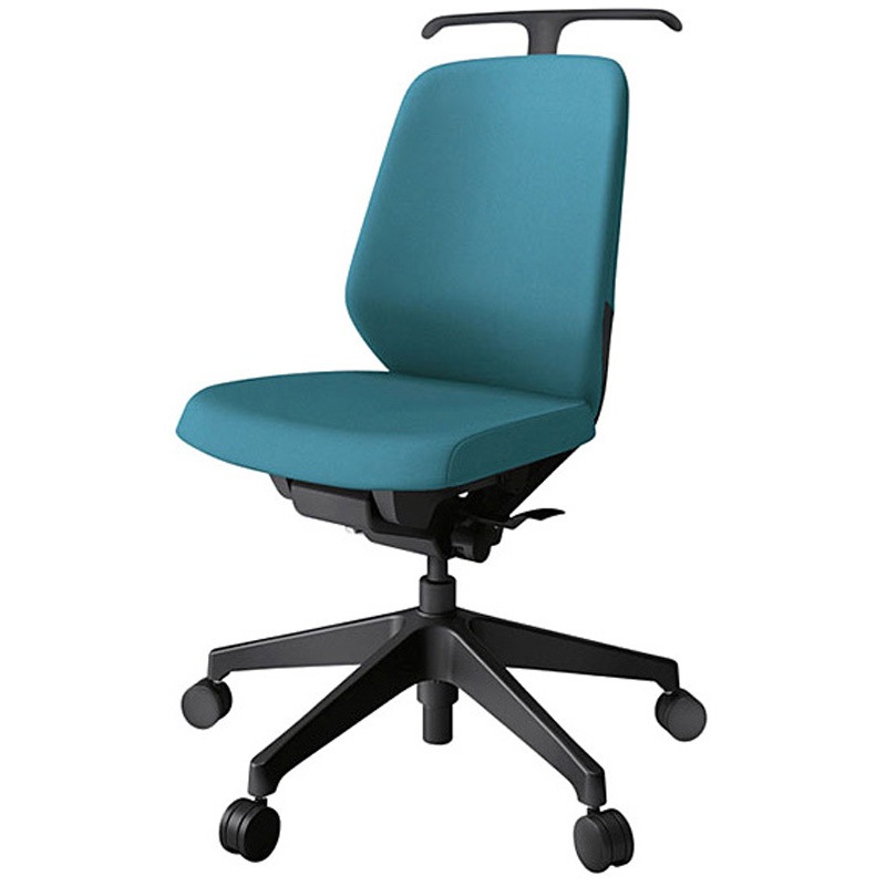 KJ-140PVH-T1A3 ノートチェア ローバック 肘なし ハンガー ランバーサポートなし クロスPV ナイロンキャスター<配送時組立サービス付> 1台 イトーキ 【通販モノタロウ】