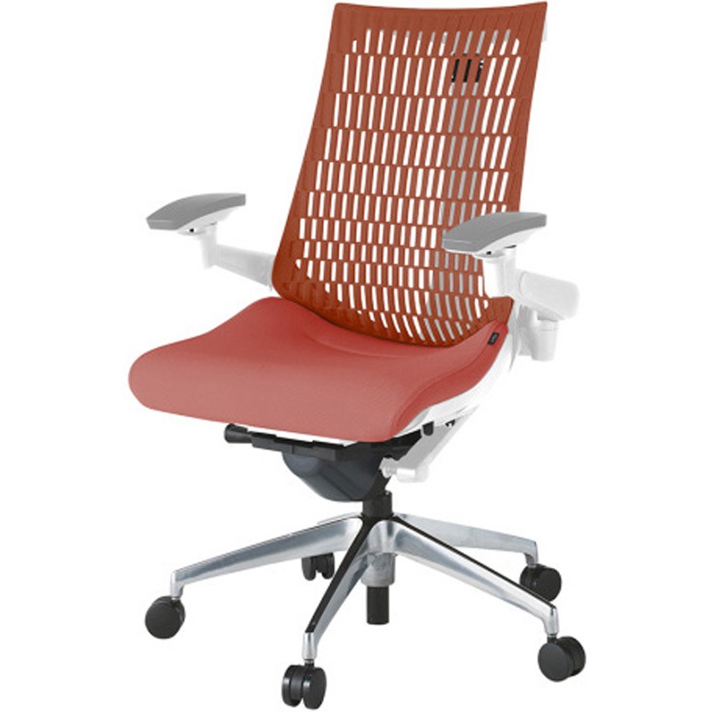 KG447SC-MZWR3D4 アクトチェア エラストマーバック 可動肘 ランバーサポートなし アルミミラー脚 SC張地 ウレタンキャスター<配送時組立サービス付> 1台 イトーキ 【通販モノタロウ】