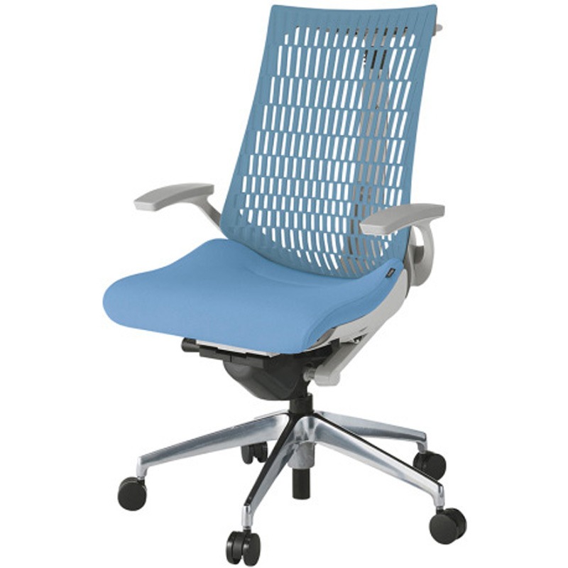 KG445SCHMZNS2A4 アクトチェア エラストマーバック 固定肘 ハンガー ランバーサポートなし アルミミラー脚 SC張地 ウレタンキャスター<配送時組立サービス付> 1台 イトーキ 【通販モノタロウ】 76,890円