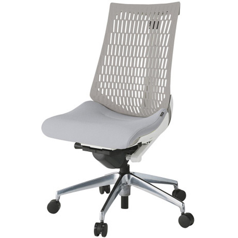 KG440SC-ZWT7T6 アクトチェア エラストマーバック 肘なし ランバーサポートなし アルミミラー脚 SC張地 ナイロンキャスター<配送時組立サービス付> 1台 イトーキ 【通販モノタロウ】