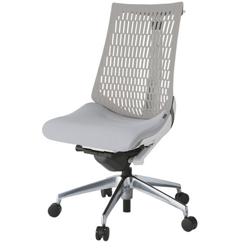 KG440SCHMZNT7T6 アクトチェア エラストマーバック 肘なし ハンガー ランバーサポートなし アルミミラー脚 SC張地 ウレタンキャスター<配送時組立サービス付> 1台 イトーキ 【通販モノタロウ】