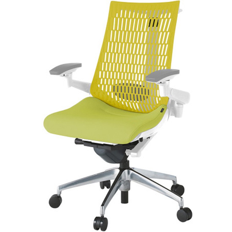 KG427SCHZWU8U5 アクトチェア エラストマーバック 可動肘 ハンガー ランバーサポート付 アルミミラー脚 SC張地 ナイロンキャスター<配送時組立サービス付> 1台 イトーキ 【通販モノタロウ】