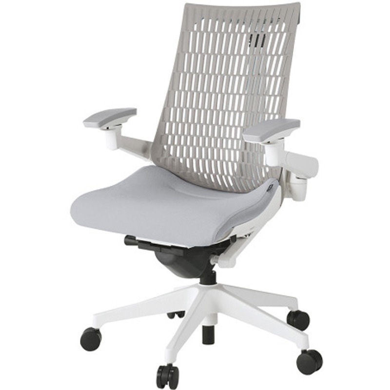 KG447SC-W9T7T6 アクトチェア エラストマーバック 可動肘 ランバーサポートなし 樹脂脚 SC張地 ナイロンキャスター<配送時組立サービス付> 1台 イトーキ 【通販モノタロウ】