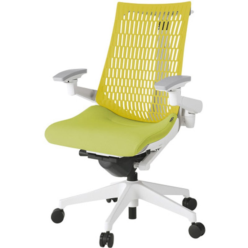 KG447SCHMW9U8U5 アクトチェア エラストマーバック 可動肘 ハンガー ランバーサポートなし 樹脂脚 SC張地 ウレタンキャスター<配送時組立サービス付> 1台 イトーキ 【通販モノタロウ】 76,890円