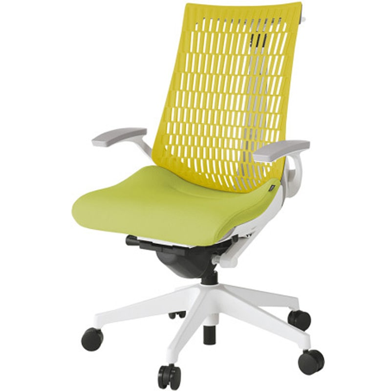 KG445SCHMW9U8U5 アクトチェア エラストマーバック 固定肘 ハンガー ランバーサポートなし 樹脂脚 SC張地 ウレタンキャスター<配送時組立サービス付> 1台 イトーキ 【通販モノタロウ】 71,390円