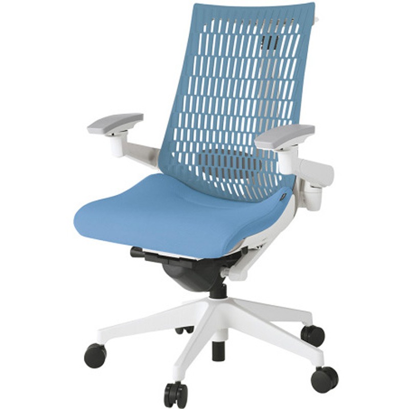 KG427SCHW9S2A4 アクトチェア エラストマーバック 可動肘 ハンガー ランバーサポート付 樹脂脚 SC張地 ナイロンキャスター<配送時組立サービス付> 1台 イトーキ 【通販モノタロウ】