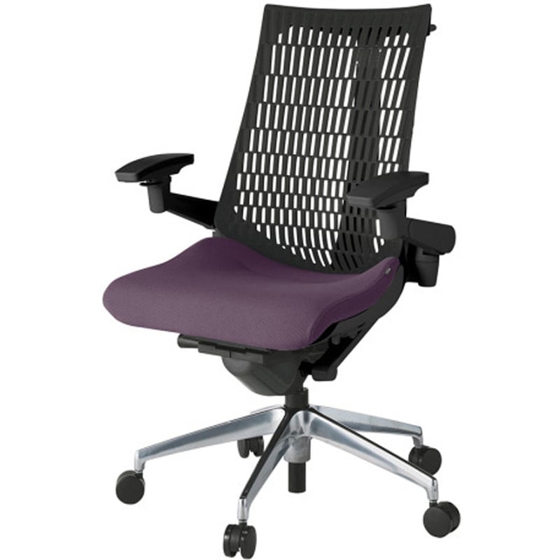 KG447PSHZTX7T1 アクトチェア エラストマーバック 可動肘 ハンガー ランバーサポートなし アルミミラー脚 PS張地 ナイロンキャスター<配送時組立サービス付> 1台 イトーキ 【通販モノタロウ】 82,390円