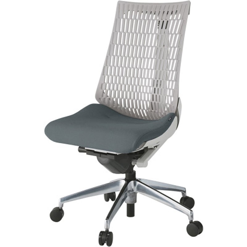 KG440PS-ZNW2T6 アクトチェア エラストマーバック 肘なし ランバーサポートなし アルミミラー脚 PS張地 ナイロンキャスター<配送時組立サービス付> 1台 イトーキ 【通販モノタロウ】 59,988円