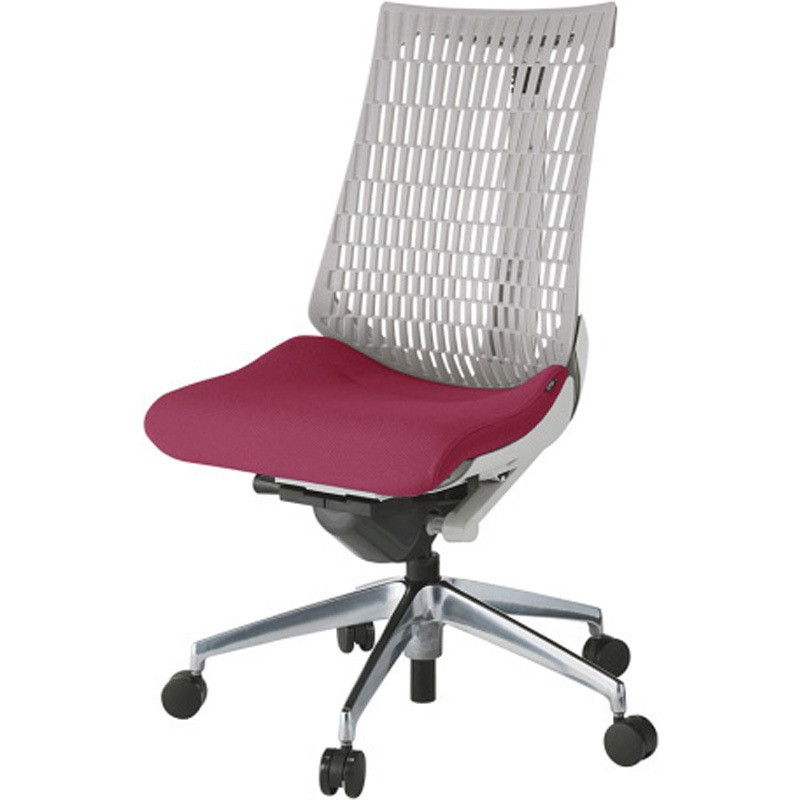 KG440PS-MZNM4T6 アクトチェア エラストマーバック 肘なし ランバーサポートなし アルミミラー脚 PS張地 ウレタンキャスター<配送時組立サービス付> 1台 イトーキ 【通販モノタロウ】