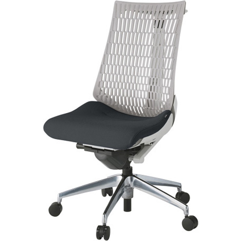 KG440PSHMZNT1T6 アクトチェア エラストマーバック 肘なし ハンガー ランバーサポートなし アルミミラー脚 PS張地 ウレタンキャスター<配送時組立サービス付> 1台 イトーキ 【通販モノタロウ】