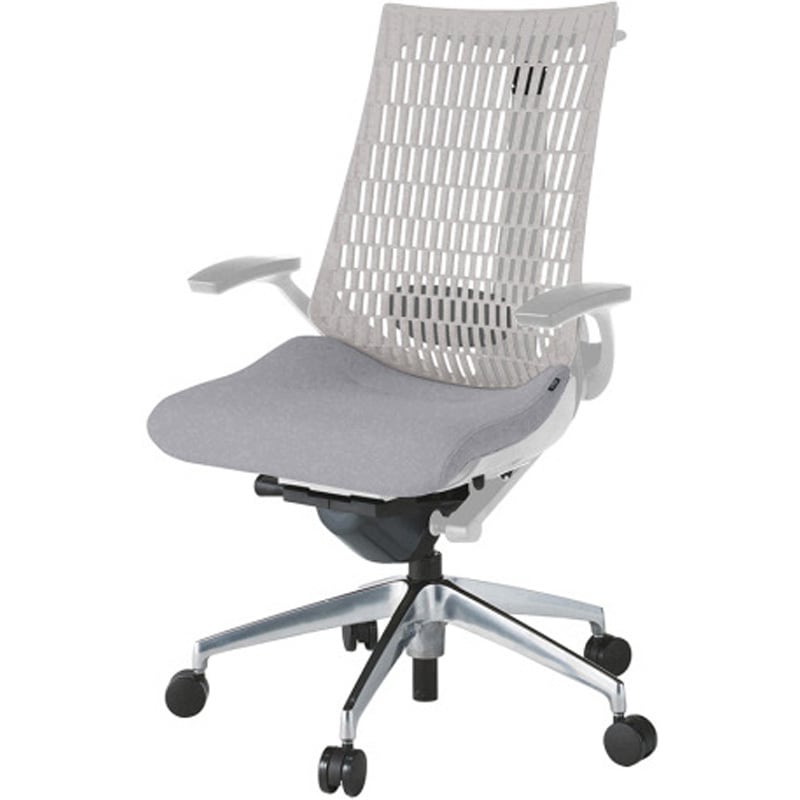 KG425PSHZNW6T6 アクトチェア エラストマーバック 固定肘 ハンガー ランバーサポート付 アルミミラー脚 PS張地 ナイロンキャスター<配送時組立サービス付> 1台 イトーキ 【通販モノタロウ】 76,890円