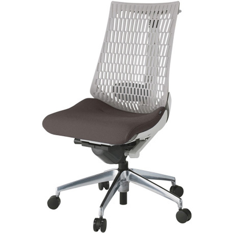 KG420PSHMZNH2T6 アクトチェア エラストマーバック 肘なし ハンガー ランバーサポート付 アルミミラー脚 PS張地 ウレタンキャスター<配送時組立サービス付> 1台 イトーキ 【通販モノタロウ】