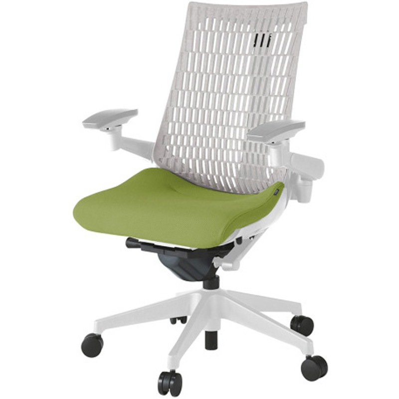 KG447PS-MGNQ6T6 アクトチェア エラストマーバック 可動肘 ランバーサポートなし 樹脂脚 PS張地 ウレタンキャスター<配送時組立サービス付> 1台 イトーキ 【通販モノタロウ】